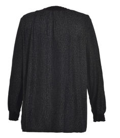 Durable Plus Size Women' Autumn Tops , Shinny Long Sleeve Blouse For Women